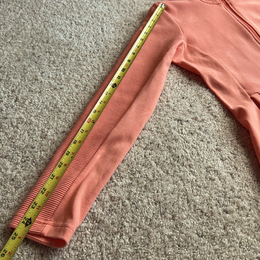 STRAIGHT DOWN Swing Jacket Coral Orange Sz S - Picture 16 of 16